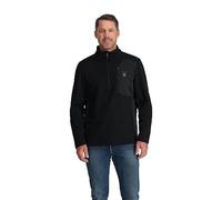 Spyder, Men, BANDIT 1/2 ZIP, Black, XXL