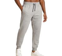 Spyder Men's Active Jogger Sweatpants - Performance Fleece Athletic Workout Joggers with Drawcord and Pockets (Sizes: S-XXL), Grey Heather, X-Large