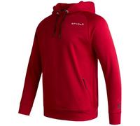 Spyder Men's Active Sweatshirt - Fitted Performance Tech Fleece Hoodie Sweatshirt - Workout Cold Weather Pullover (S-XL), Spyder Red, M