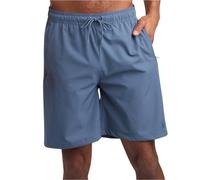 Spyder Mens Athletic Shorts - 8" Inseam Lightweight Active Stretch Quick Dry Woven Workout Shorts for Men for Gym and Running, Slate Blue, 32