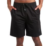 Spyder Mens Athletic Shorts - Stretch Tech Fleece Gym Shorts for Men with Elastic Drawstring Waist & Pockets for Workout, Black, 32