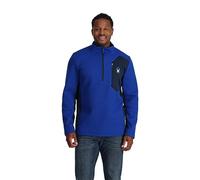 Spyder Men's Bandit 1/2 Zip Fleece Jacket, Electric Blue, XXL