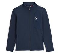 Spyder Men's Bandit Mid-Layer Full-Zip Jacket, L True Navy