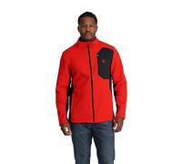 Spyder Men's Bandit Fleece Jacket, Volcano, M