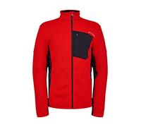 Spyder Men's Bandit Full Zip Mid-Layer Jacket Fleece, Volcano Black, M