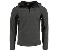Spyder Men's Boundless Half Zip Hooded Sweater, Polar Medium