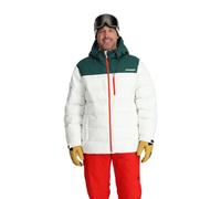 Spyder Men's Bromont Jacket Ski, White, XL