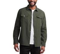 Spyder Mens Button Down Shirt Jacket - Performance Long Sleeve Shirt Jacket for Men - Casual Collared Mens Button Up Shirts, Olive, Large