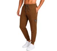 Spyder Men's Cargo Jogger Sweatpants - Soft Poly Fleece Joggers with Drawcord Waistband and Side Cargo Pockets (Sizes: S-XL), Saddle, Large