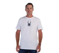 Spyder Mens Carve Short Sleeve T-Shirt, White, Large