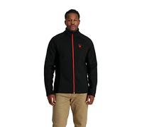 Spyder Men's Constant Full Zip Fleece Jacket, Black, S