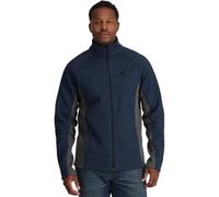 Spyder Men's Constant Full Zip Fleece Jacket, True Navy, XXL