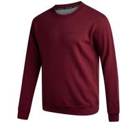 Spyder Mens Crewneck Sweatshirt - Soft Performance Fleece Pullover Sweatshirts for Men - Casual Gym Workout Mens Sweatshirt, Mahogany, M