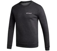 Spyder Mens Crewneck Sweatshirt - Soft Fleece Pullover Sweatshirts for Men - Athletic Mens Sweatshirt with UPF30 Sun Protect, Charcoal Heather, L