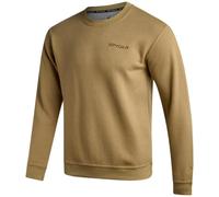 Spyder Mens Crewneck Sweatshirt - Soft Performance Fleece Pullover Sweatshirts for Men - Casual Gym Workout Mens Sweatshirt, Sand, XXL