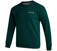 Spyder Mens Crewneck Sweatshirt - Soft Performance Fleece Pullover Sweatshirts for Men - Casual Gym Workout Mens Sweatshirt, Forest Green, M