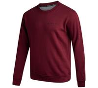 Spyder Mens Crewneck Sweatshirt - Soft Performance Fleece Pullover Sweatshirts for Men - Casual Gym Workout Mens Sweatshirt, Mahogany, L