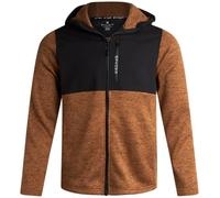 Spyder Mens Fleece Jacket - Performance Full Zip Sweater Jackets for Men - Outdoor Hiking Workout Mens Lightweight Jackets, Wheat Brown, L