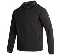 Spyder Mens Fleece Jacket - Lightweight Softshell Performance Polar Fleece Lined Water Resistant Insulated Jacket for Men, Black Raven, L