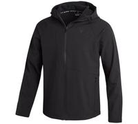 Spyder Mens Fleece Jacket - Lightweight Softshell Performance Polar Fleece Lined Water Resistant Insulated Jacket for Men, Black, M