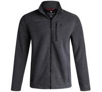Spyder Mens Fleece Jacket - Soft and Warm Sherpa Bonded Full Zip Up Midweight Outerwear Jackets for Men with UPF30+ (S-XXL), Black, XL