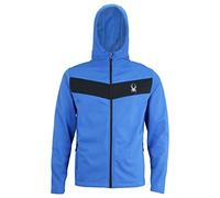 Spyder Men's Full Zip Hooded Soft Shell Jacket, Color Options, Old Glory, Medium