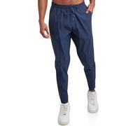 Spyder Mens Golf Pants - Lightweight Stretch Golf Pants Men with Drawstring & Pockets - Athletic Nylon Joggers for Men, Navy, Small