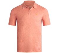 Spyder Mens Golf Polo Shirt - Super Soft Moisture Wicking Athletic Fit Performance Collared Golf Shirts for Men (Sizes: S-XL), Burnt Orange, S