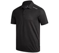 Spyder Mens Polo Shirt - Moisture-Wicking Short Sleeve Athletic Performance Collared Golf Shirt for Men (S-XL), Black, Large
