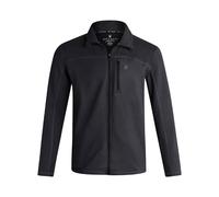 Spyder Mens Jacket - Polar Fleece Insulated Suede Light Jackets for Men - Lightweight Athletic Zip Up Jacket (Sizes: S-XL), Black, XXL