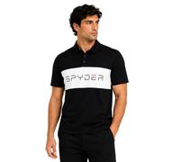 Spyder Men's M Color Blck Ss Polo M Interlock Ss Polo