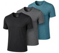 Spyder Mens Mesh Performance Moisture Wicking Crew Neck Undershirts/Ultra Soft Stretch Sports T-Shirt