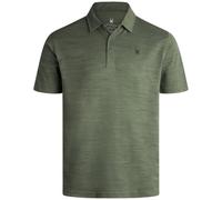 Spyder Mens Polo Shirt - Moisture-Wicking Short Sleeve Athletic Performance Collared Golf Shirt for Men (S-XL), Spruce Green, Large