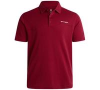Spyder Mens Polo Shirts - Breathable Casual Cotton Short Sleeve Polo Shirt - Lightweight Collared Golf Shirts for Men, Redwood, XL