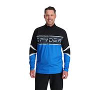 Spyder Men's Premier T-neck Shirt, Medium Blue, S UK
