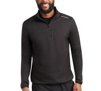 Spyder Mens Quarter Zip Pullover Sweatshirt - Athletic Fleece Sweater Quarter Zip Pullover Men - Mock Neck Sweatshirt for Men, Black Zip, XL