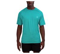 Spyder Men's Quick Dry Short Sleeve Heather Rashguard Rash Guard Shirt