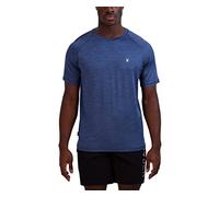 Spyder Men's Short Sleeve Rashguard - UPF+, Quick-Dry, Swim Shirt, Surfing, Hiking, Workout Rash Guard, Dress Blue, Large
