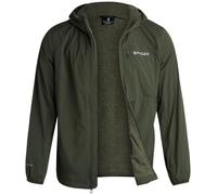 Spyder Mens Rain Jacket - Water Resistant Hooded Windbreaker Lightweight Rain Coats for Travel and Golf (Sizes: S-L), Olive, L