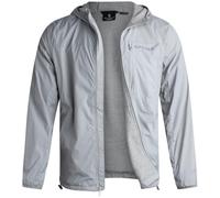 Spyder Mens Rain Jacket - Water Resistant Hooded Windbreaker Lightweight Rain Coats for Travel and Golf (Sizes: S-L), Pewter, M