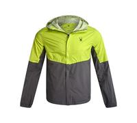 Spyder Mens Rain Jacket - Waterproof Lightweight Hooded Windbreaker, Outerwear Jacket for Golf, Hiking and Outdoor (S-XL)