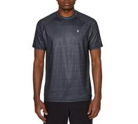 Spyder Men's Short Sleeve Rashguard - UPF+, Quick-Dry, Swim Shirt, Surfing, Hiking, Workout, Black, XL