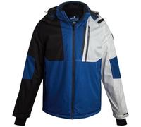 Spyder Mens Snow Jacket - Warm Isolated Winter Jackets for Men - Cozy Men's Snow Heated Ski Jacket with Detachable Hood S-XL, Tidal Blue, M