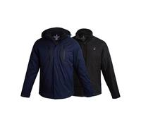Spyder Mens Snow Jacket - Zip Up 2-in-1 Winter Jackets for Men - Cozy Mens Snow System Ski Jacket with Detachable Hood S-XL