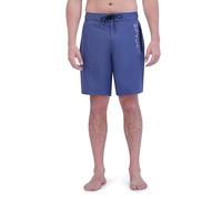 Spyder Men's Swim Trunks, Stretch, Quick-Dry, 9” Inseam Board Shorts, UPF+, Pockets, Brief Liner, Blue Grey, XXL