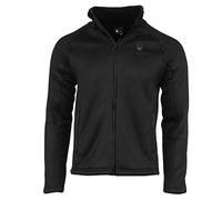 Spyder Men's Steller Full Zip Jacket, Black Tonal Medium