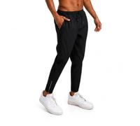 Spyder Mens Work Pants - Lightweight Stretch Athletic Joggers for Men - Moisture Wicking Pants for Work or Casual Golf Wear, Black, Large