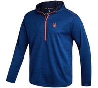 Spyder Mens Sweatshirt - Lightweight Athletic Half Zip Pullover Mens Hoodies - UPF 30+ Dry Fit Long Sleeve Sun Shirts for Men, Blue, L