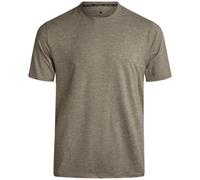 Spyder Mens T Shirt - Athletic Performance Short Sleeve Running Workout Tee - Moisture Wicking Crewneck Shirts for Men, Brown Stone Logo, Large