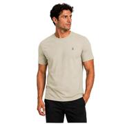 Spyder Mens T-Shirts - Soft Cotton Blend Short Sleeve Graphic Tees Crew Neck Tshirt for Men - Casual Shirts for Daily Wear, Stone, Medium
